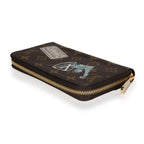 Louis Vuitton Louis Vuitton Monogram Canvas My LV World Tour Zippy Wallet