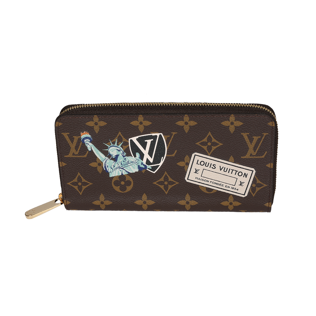 Louis Vuitton Louis Vuitton Monogram Canvas My LV World Tour Zippy Wallet