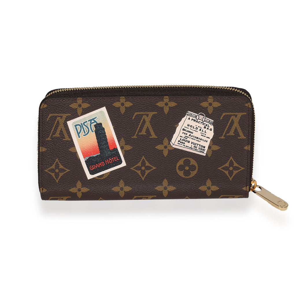 Louis Vuitton Louis Vuitton Monogram Canvas My LV World Tour Zippy Wallet