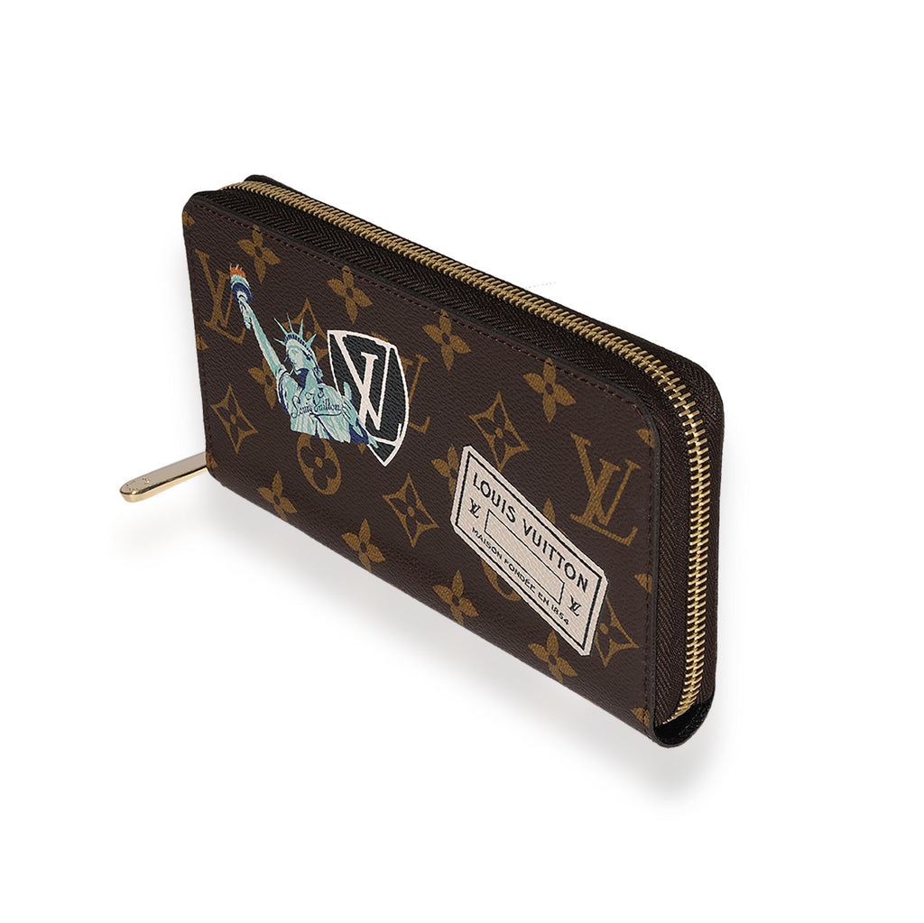 Louis Vuitton Louis Vuitton Monogram Canvas My LV World Tour Zippy Wallet