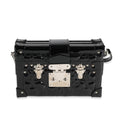 Louis Vuitton Louis Vuitton Black Fleur Monogram Vernis Petite Malle