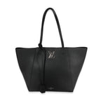 Louis Vuitton Louis Vuitton Black Grained Calfskin Lockme Cabas Tote