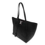 Louis Vuitton Louis Vuitton Black Grained Calfskin Lockme Cabas Tote