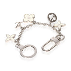 Louis Vuitton Louis Vuitton Silver & White Fleur DEpi Bag Charm