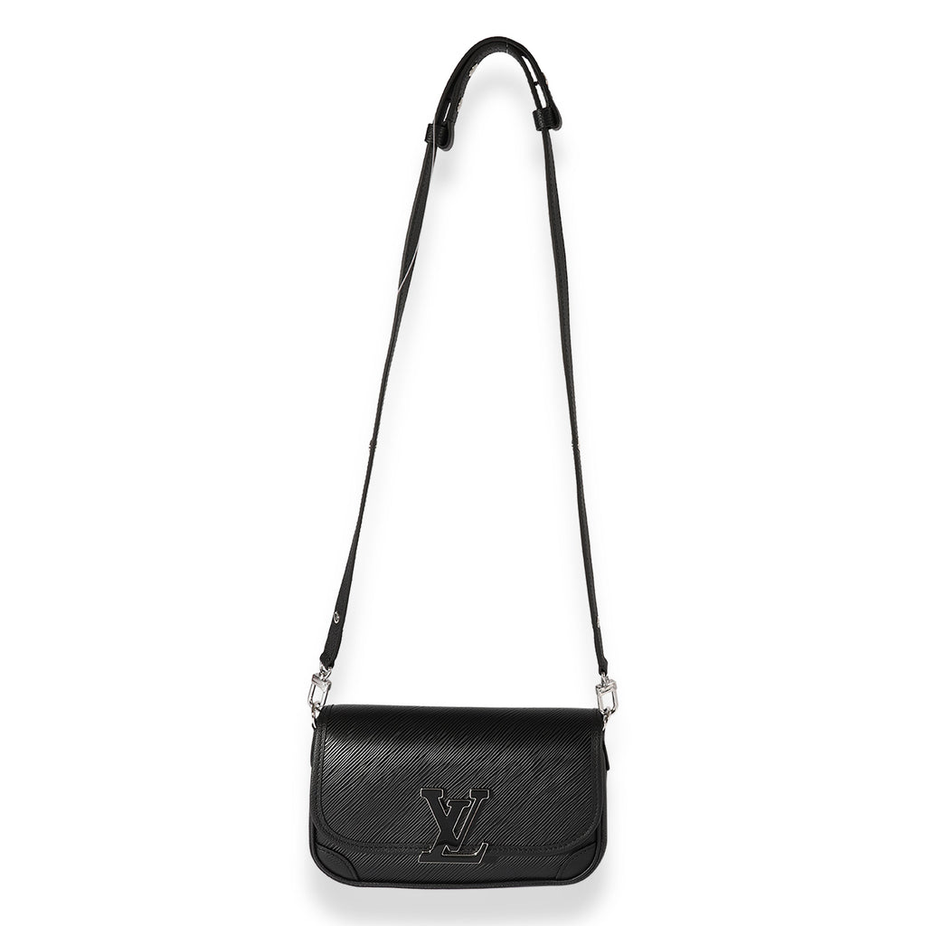 Louis Vuitton Louis Vuitton Black Epi Leather Buci Bag