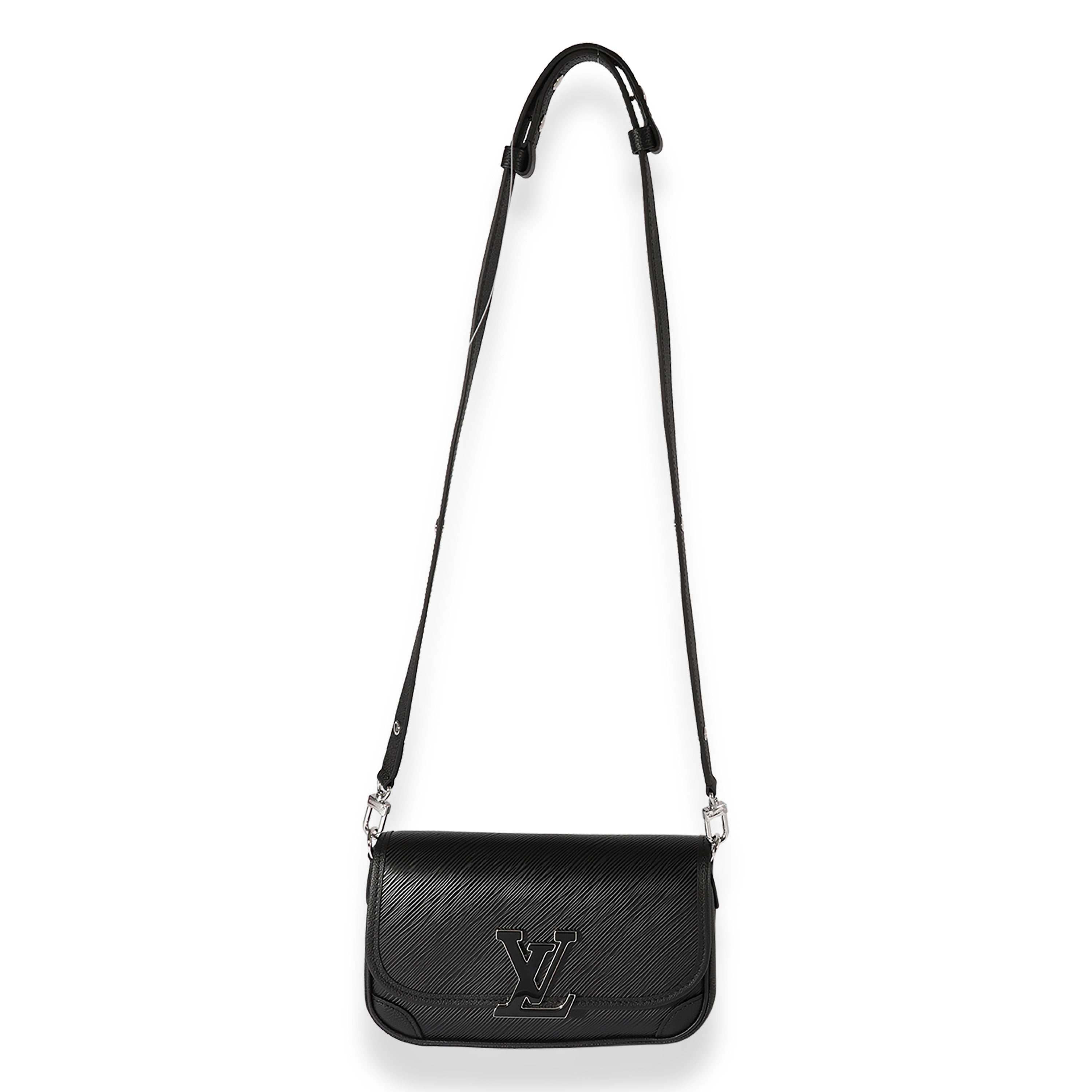 Louis Vuitton Louis Vuitton Black Epi Leather Buci Bag