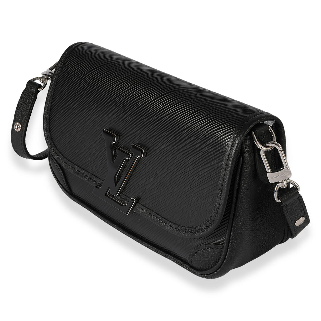 Louis Vuitton Louis Vuitton Black Epi Leather Buci Bag