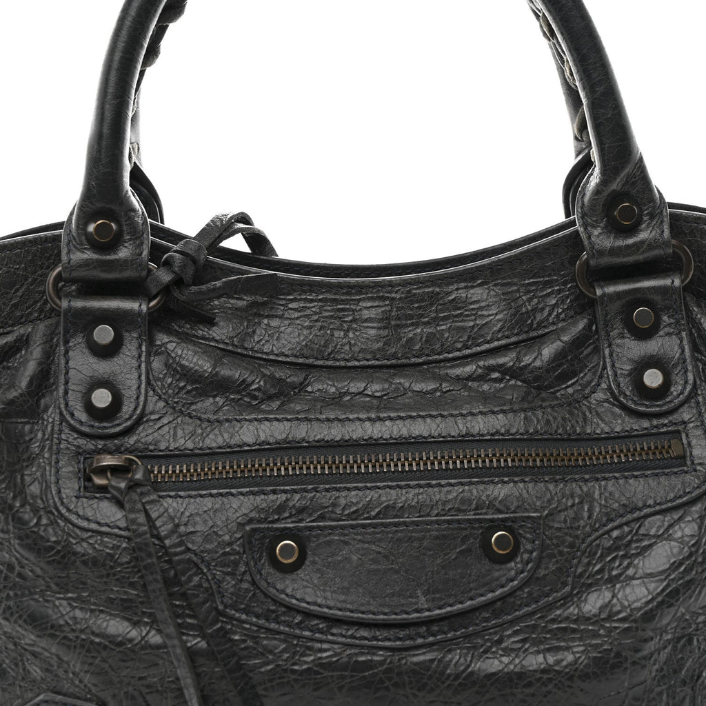 Balenciaga Agneau Classic Hardware Town Anthracite