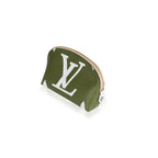 Louis Vuitton Louis Vuitton Kaki Monogram Giant Canvas Cosmetic Pouch