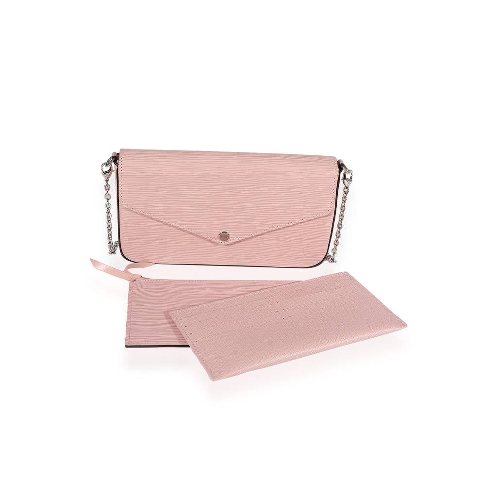Louis Vuitton Louis Vuitton Rose Ballerine Epi Leather Félicie Pochette