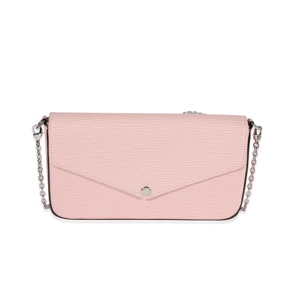 Louis Vuitton Louis Vuitton Rose Ballerine Epi Leather Félicie Pochette