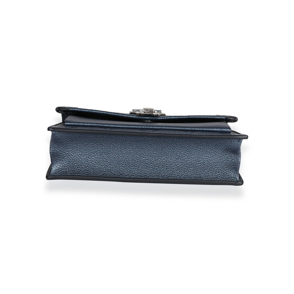 Louis Vuitton Louis Vuitton Navy Nacre Monogram Empreinte Vavin Chain Wallet