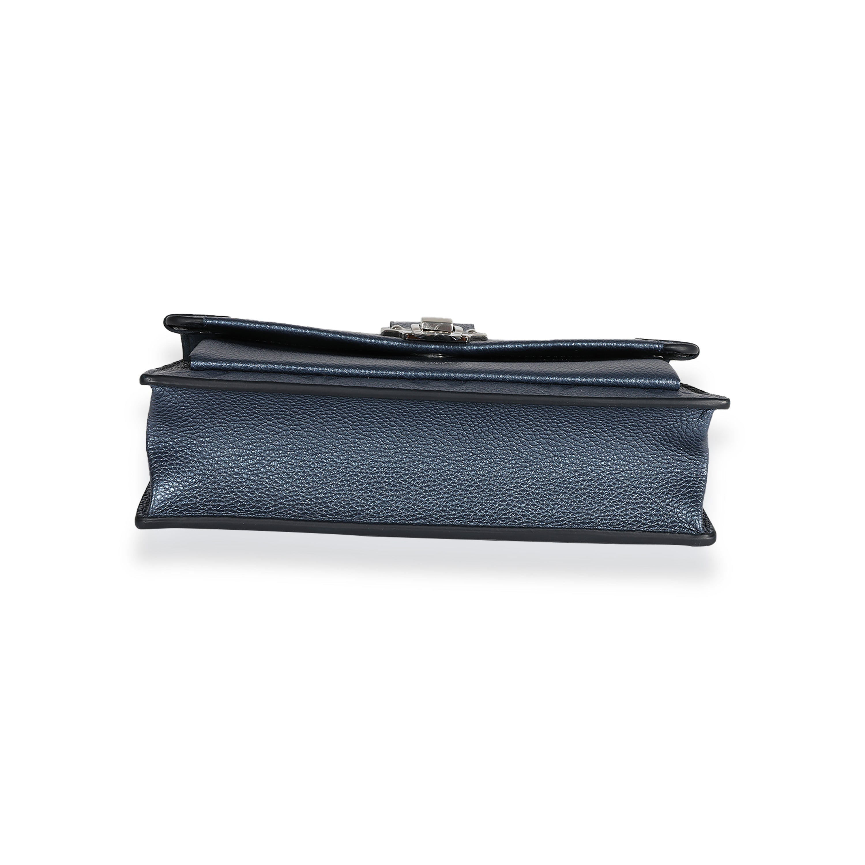 Louis Vuitton Louis Vuitton Navy Nacre Monogram Empreinte Vavin Chain Wallet