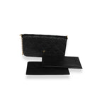 Louis Vuitton Louis Vuitton Black Monogram Empreinte Félicie Pochette