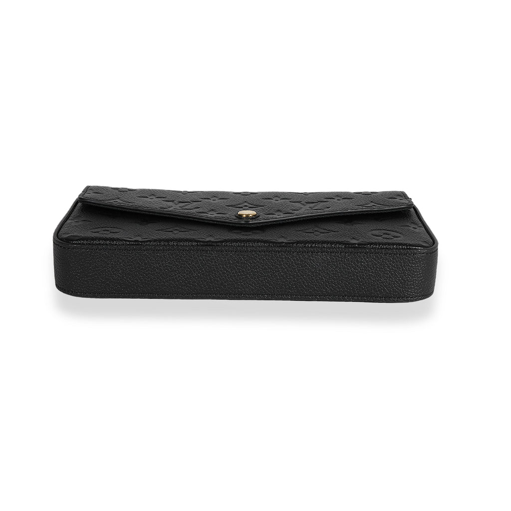 Louis Vuitton Louis Vuitton Black Monogram Empreinte Félicie Pochette