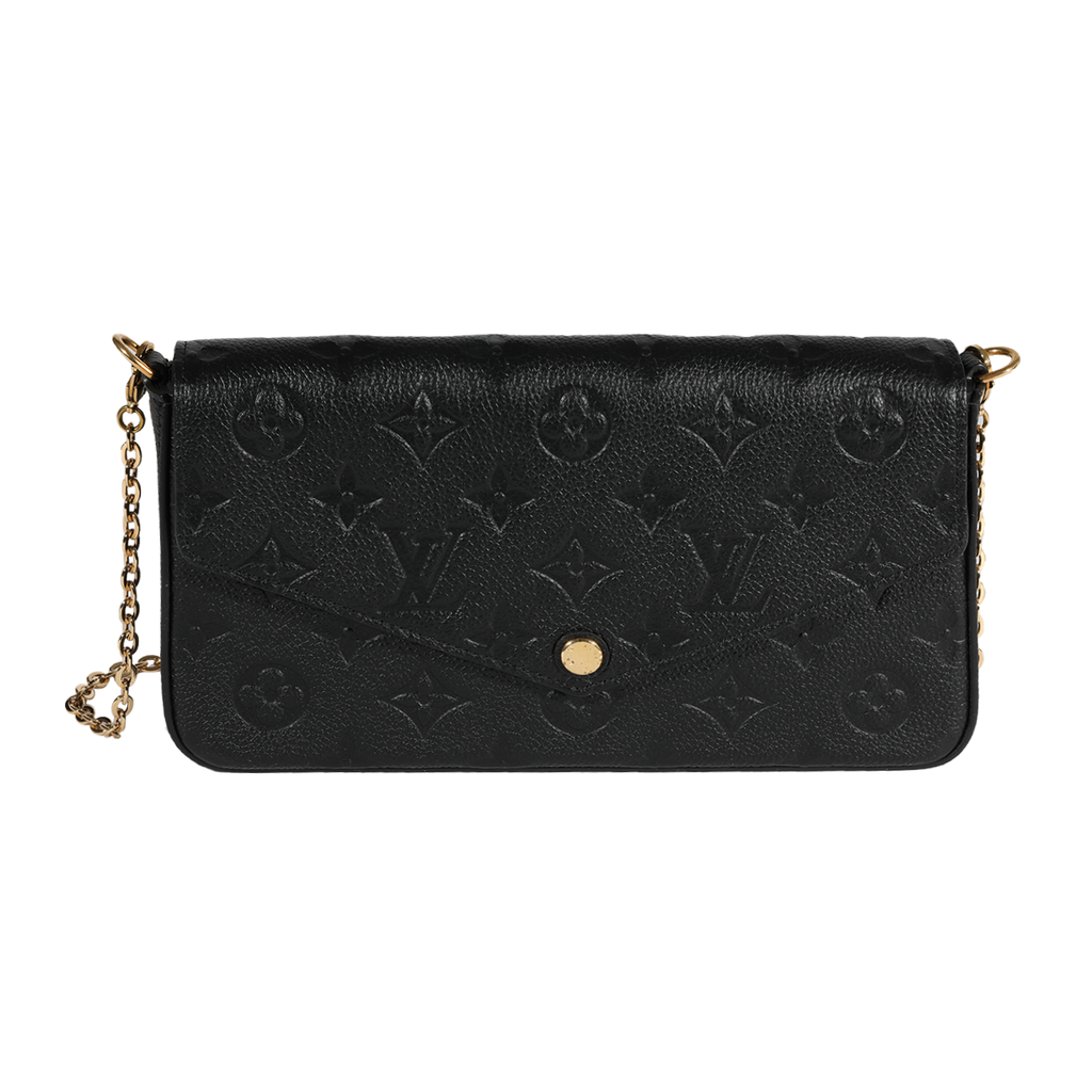 Louis Vuitton Louis Vuitton Black Monogram Empreinte Félicie Pochette