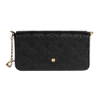 Louis Vuitton Louis Vuitton Black Monogram Empreinte Félicie Pochette