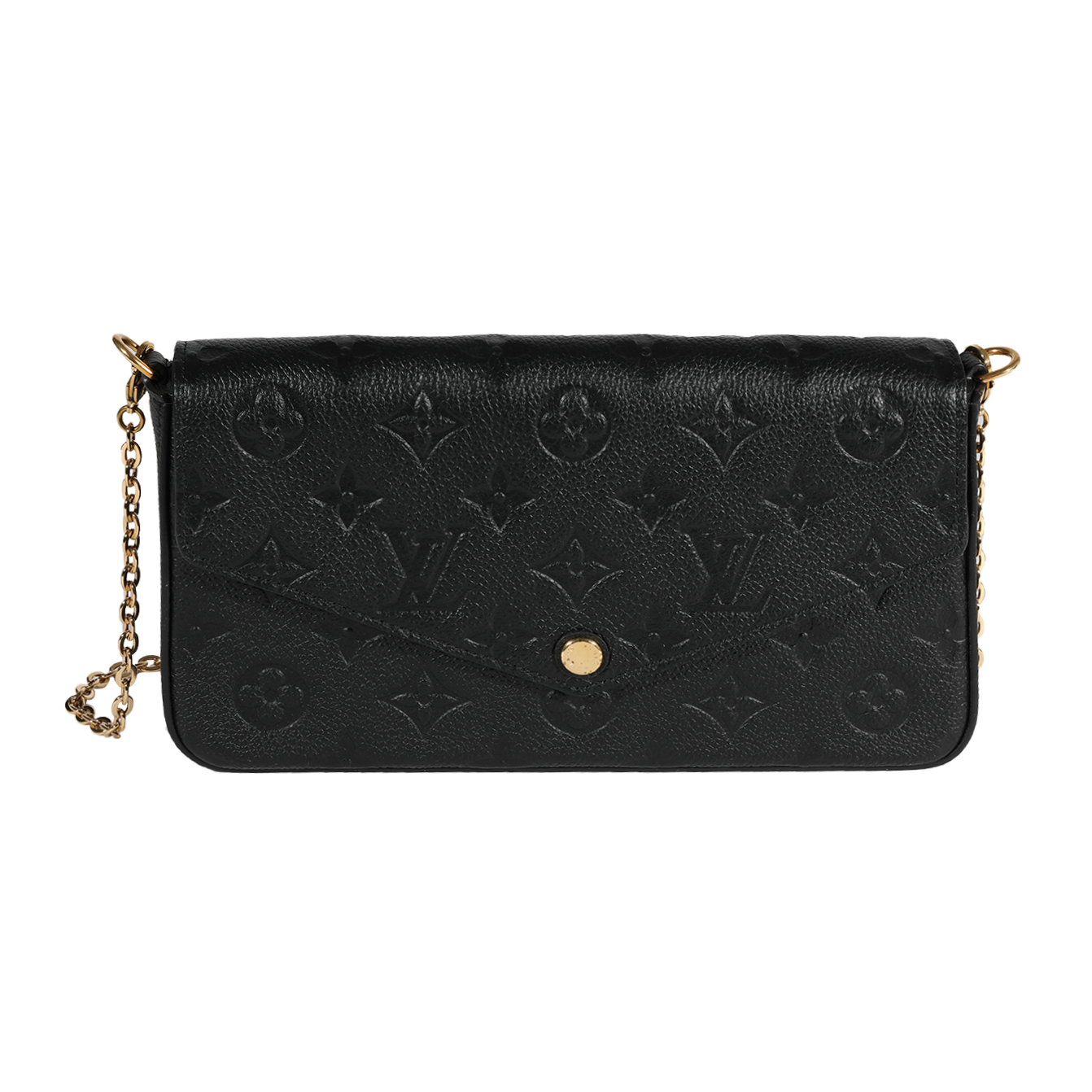 Louis Vuitton Louis Vuitton Black Monogram Empreinte Félicie Pochette