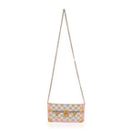 Louis Vuitton Louis Vuitton Damier Azur Summer Trunks Chain Pochette