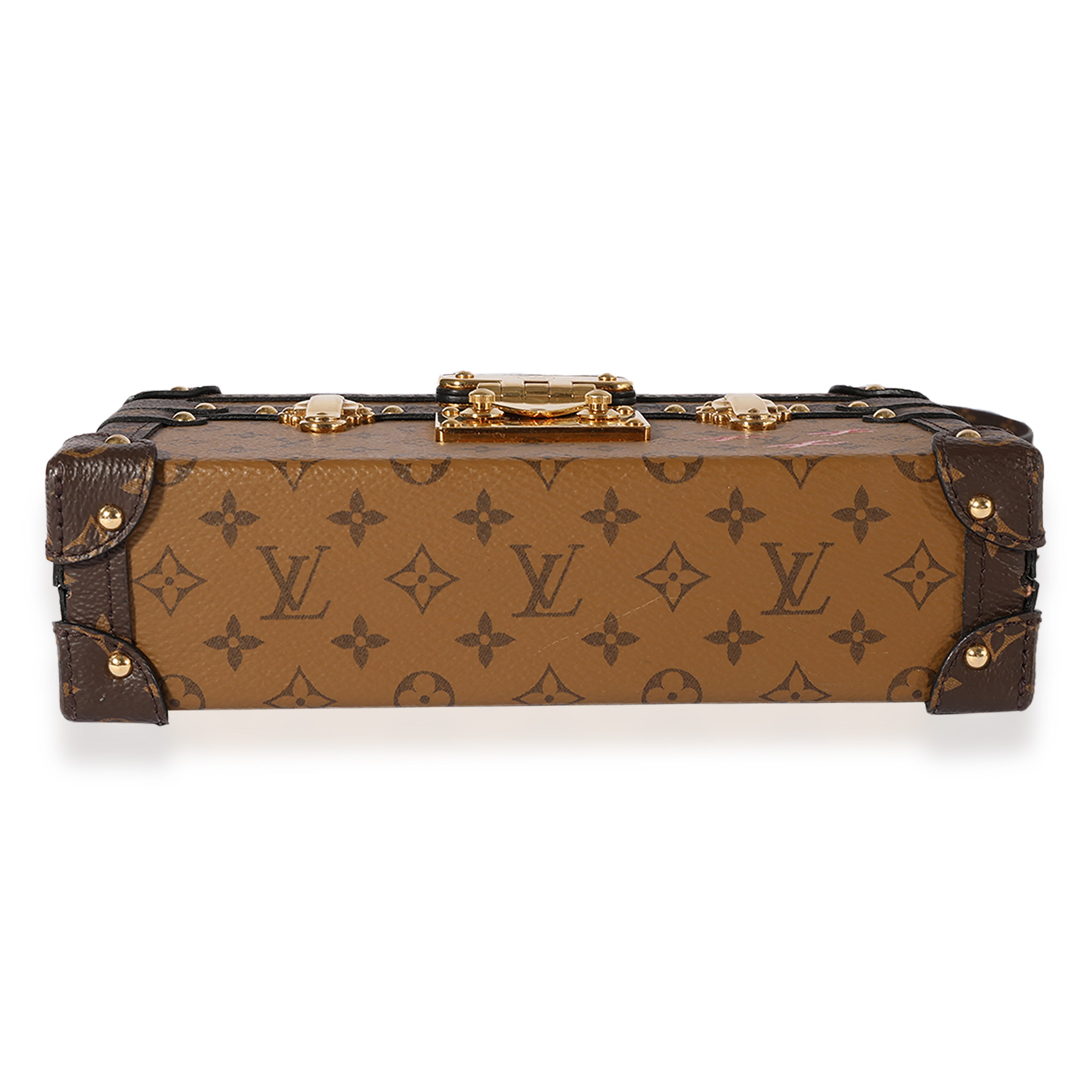 Louis Vuitton Louis Vuitton Monogram Reverse Canvas Petite Malle