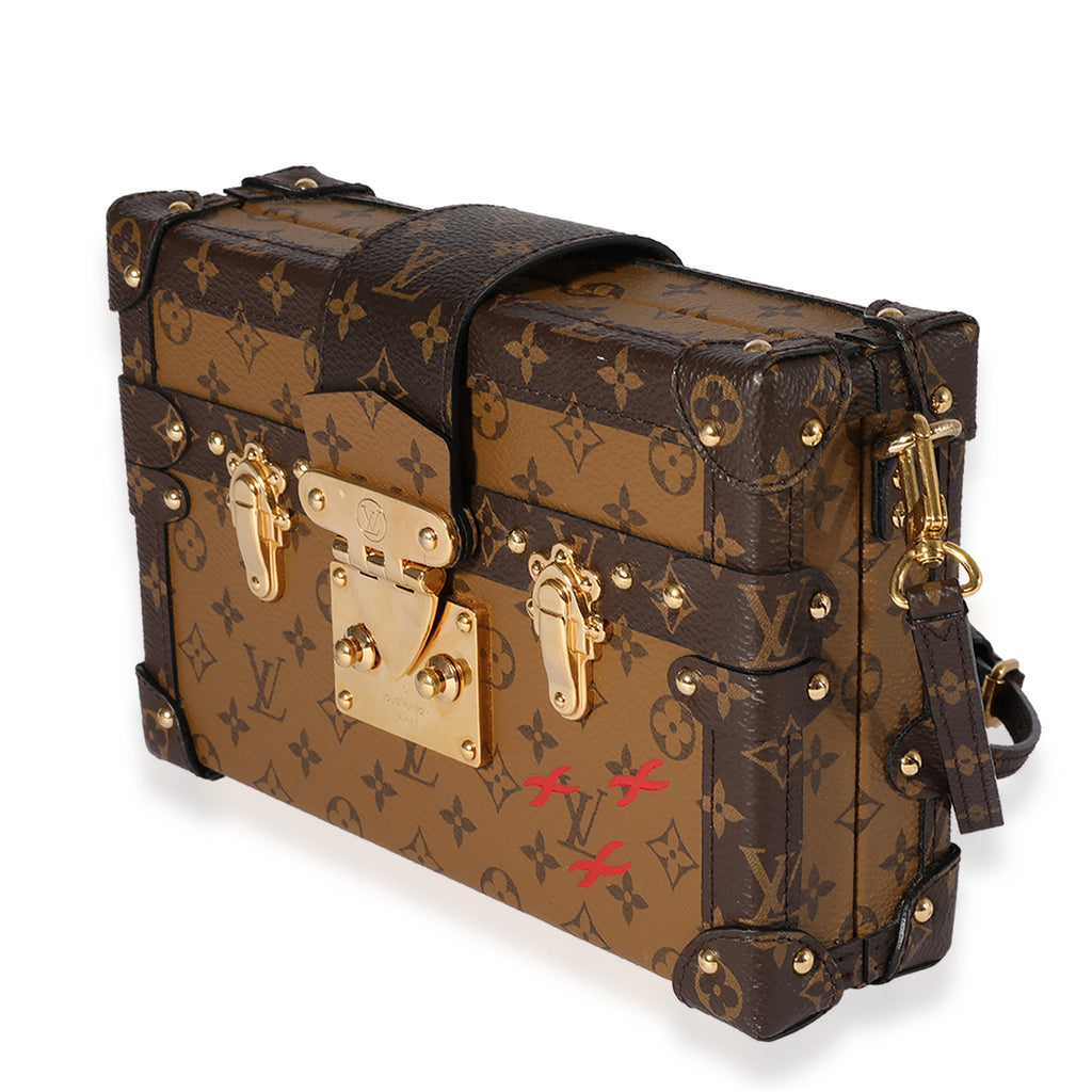 Louis Vuitton Louis Vuitton Monogram Reverse Canvas Petite Malle