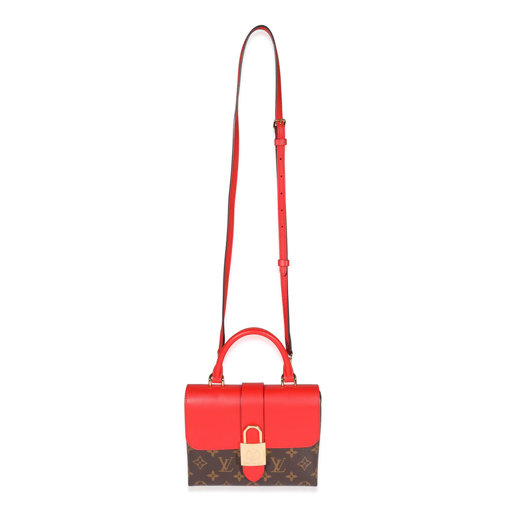 Louis Vuitton Louis Vuitton Monogram Canvas & Coquelicot Locky BB