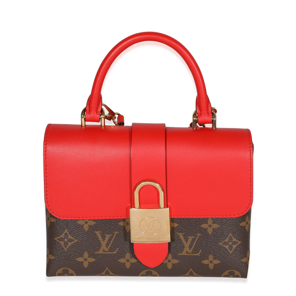 Louis Vuitton Louis Vuitton Monogram Canvas & Coquelicot Locky BB