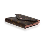 Louis Vuitton Louis Vuitton Monogram Canvas & Rose Ballerine Victorine Wallet