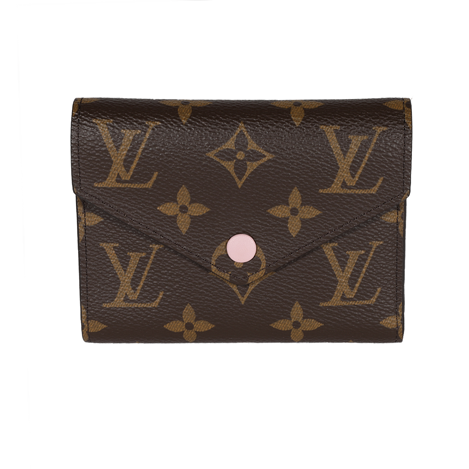 Louis Vuitton Louis Vuitton Monogram Canvas & Rose Ballerine Victorine Wallet