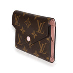 Louis Vuitton Louis Vuitton Monogram Canvas & Rose Ballerine Victorine Wallet
