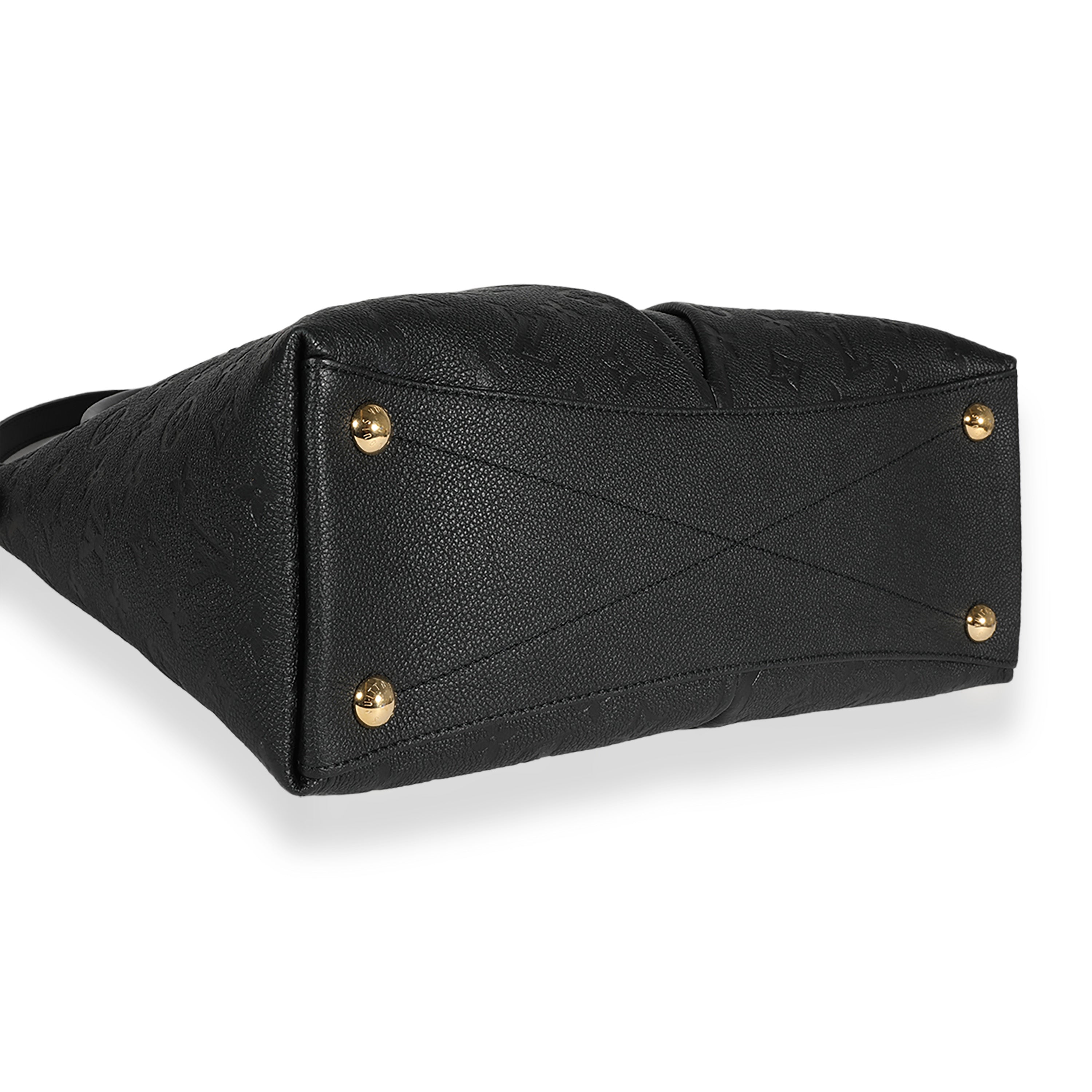 Louis Vuitton Louis Vuitton Black Monogram Empreinte V Tote MM