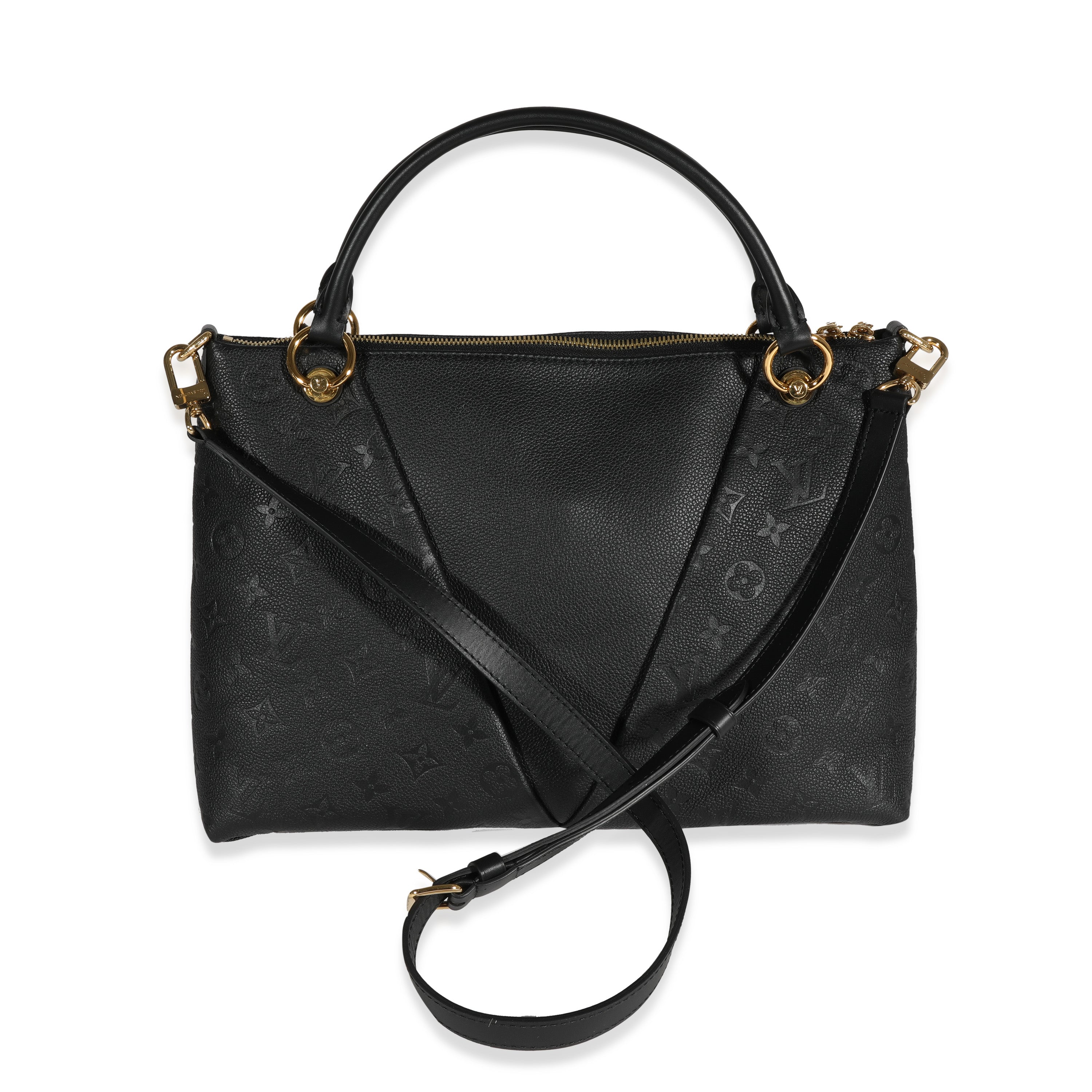 Louis Vuitton Louis Vuitton Black Monogram Empreinte V Tote MM