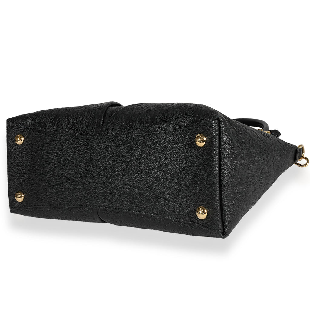 Louis Vuitton Louis Vuitton Black Monogram Empreinte V Tote MM