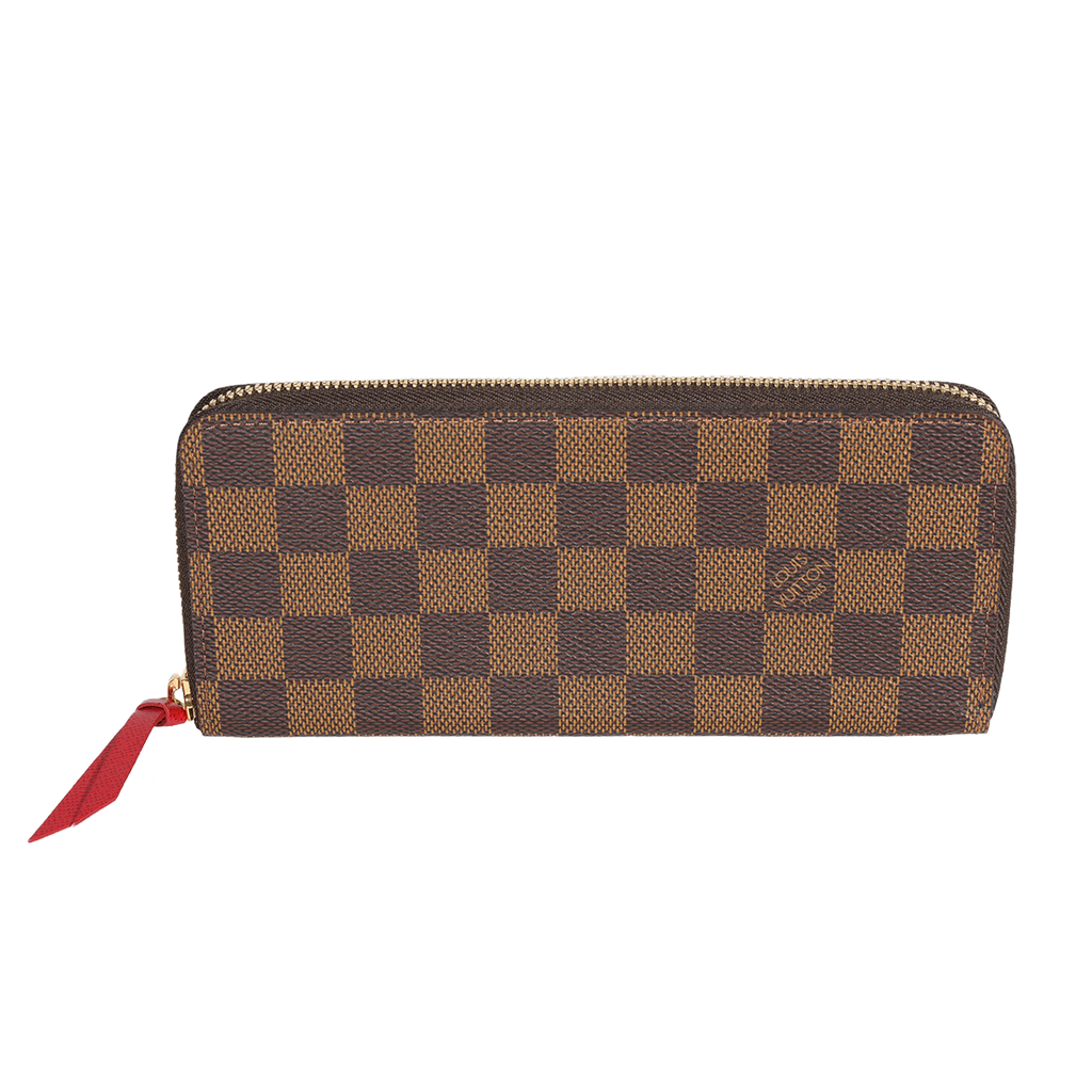 Louis Vuitton Louis Vuitton Damier Ebene & Cherry Clémence Wallet