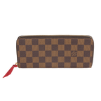 Louis Vuitton Louis Vuitton Damier Ebene & Cherry Clémence Wallet