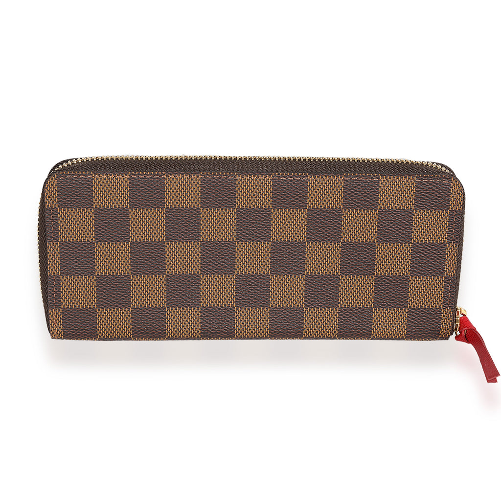 Louis Vuitton Louis Vuitton Damier Ebene & Cherry Clémence Wallet