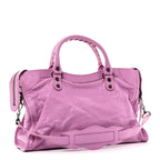 Balenciaga Agneau Classic Hardware City Rose Berlingot