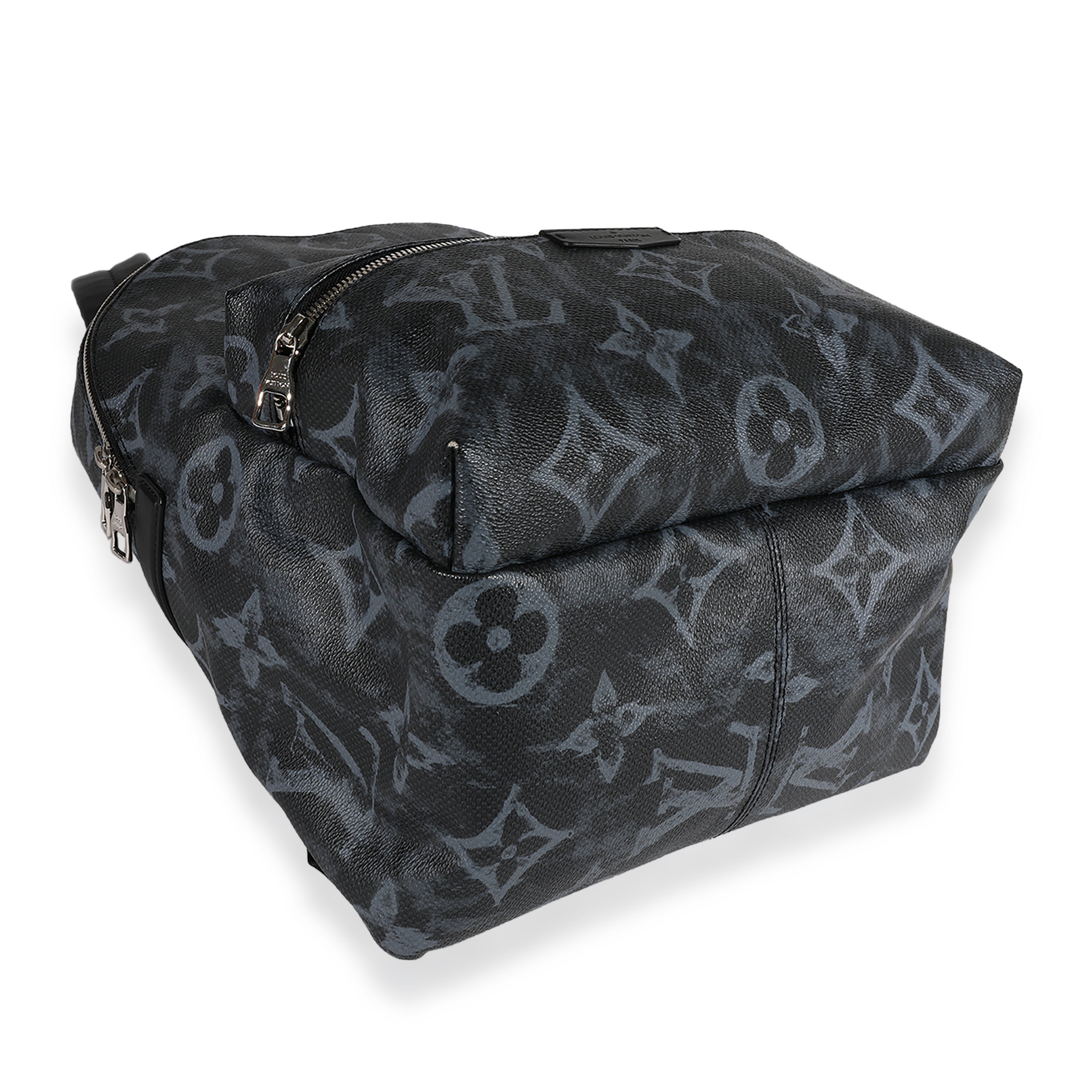 Louis Vuitton Louis Vuitton Black & Blue Monogram Pastel Discovery Backpack