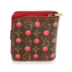 Louis Vuitton Louis Vuitton x Takashi Murakami Monogram Cerises Compact Wallet