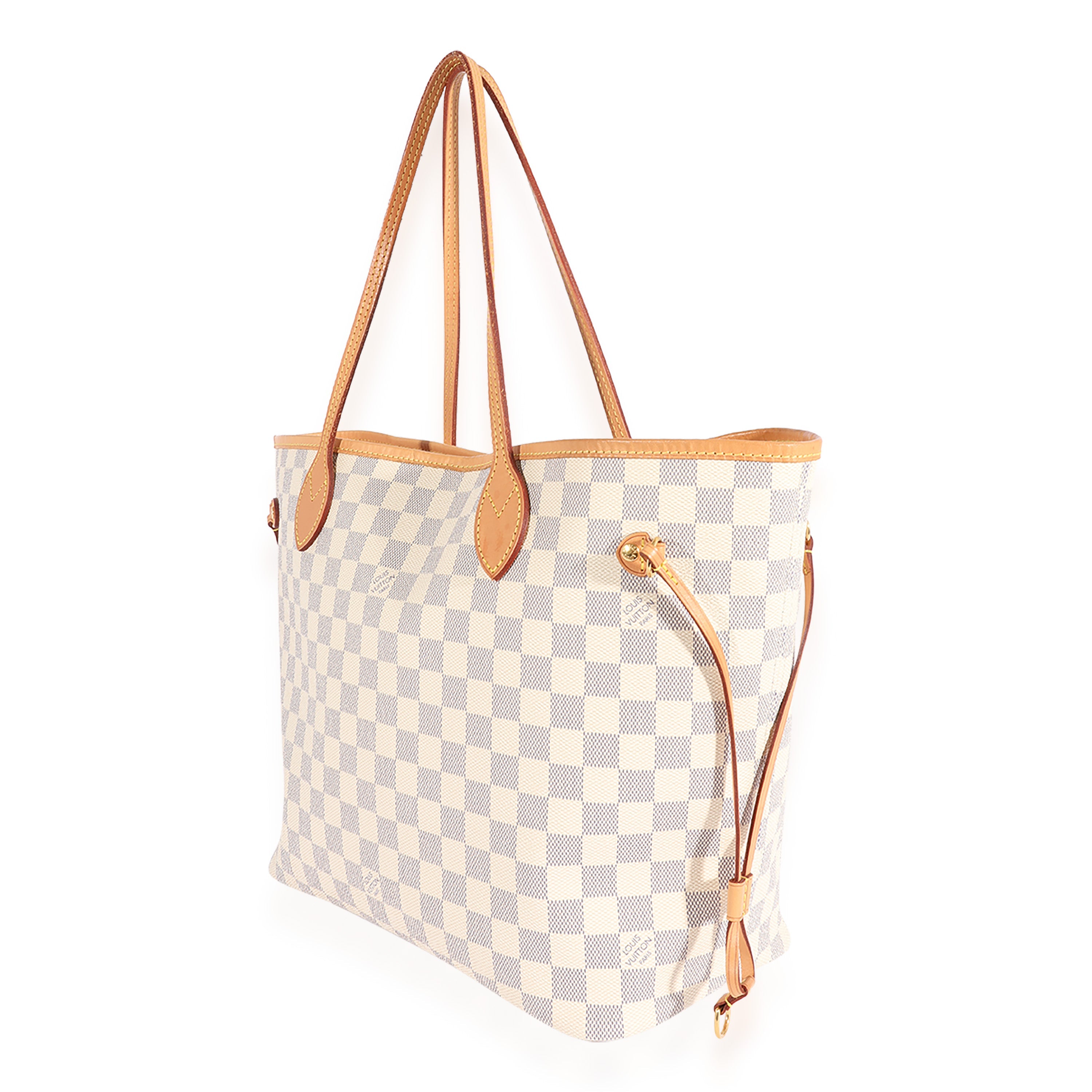 Louis Vuitton Louis Vuitton Damier Azur Neverfull MM