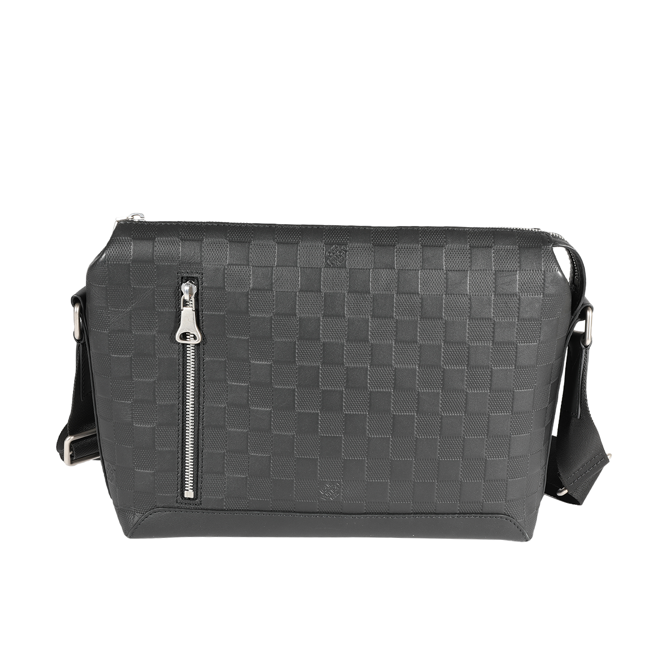 Louis Vuitton Louis Vuitton Black Damier Infini Discovery Messenger