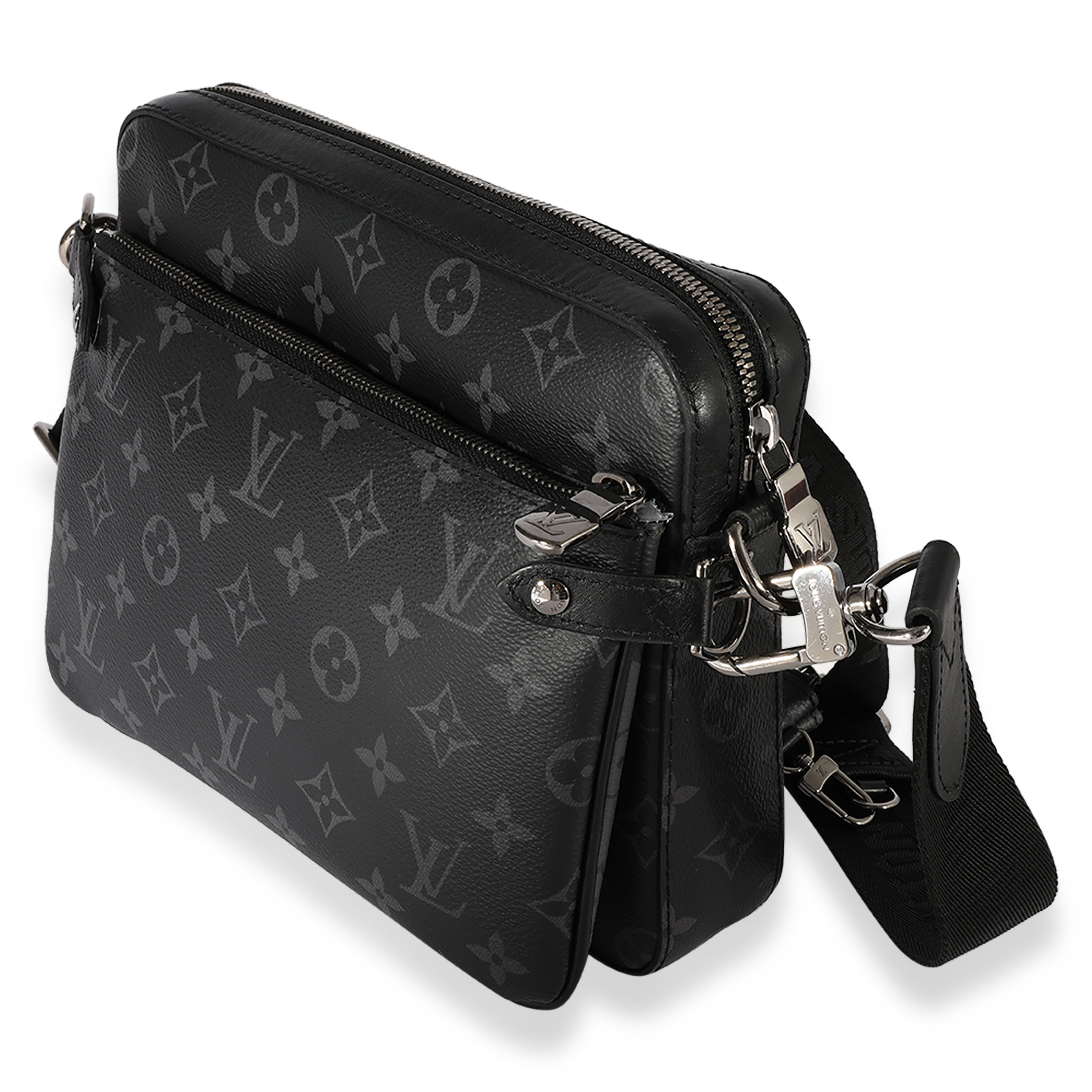 Louis Vuitton Louis Vuitton Monogram Eclipse Reverse Trio Messenger