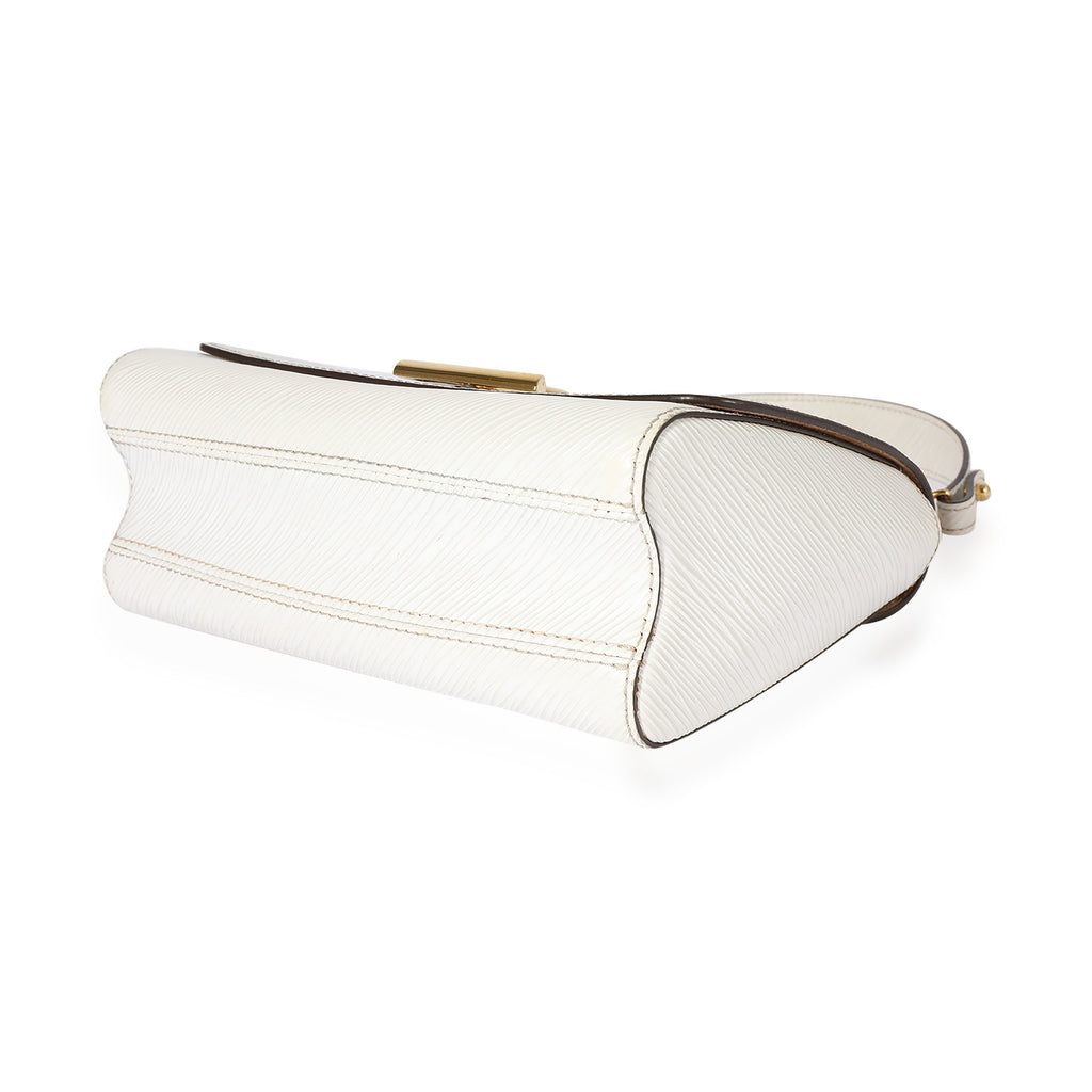 Louis Vuitton Louis Vuitton White Epi Twist MM