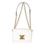 Louis Vuitton Louis Vuitton White Epi Twist MM