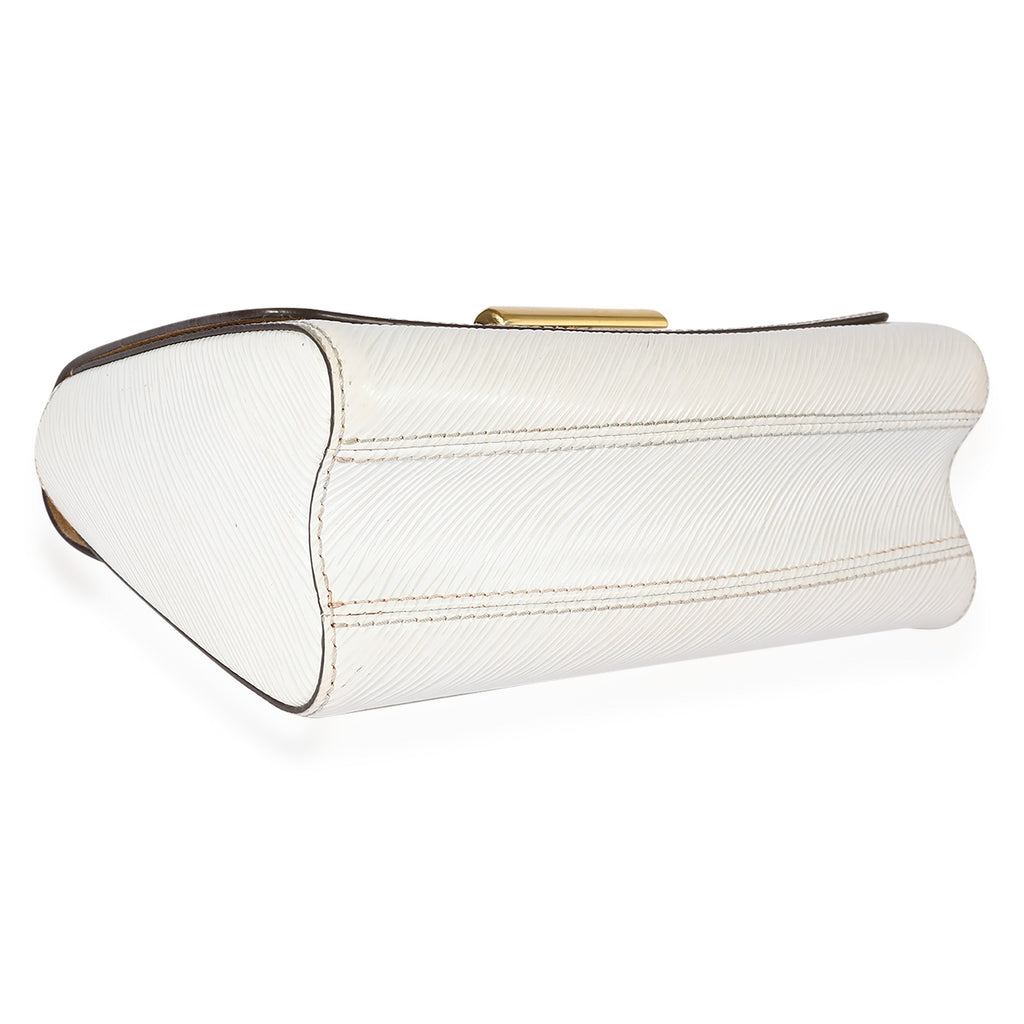 Louis Vuitton Louis Vuitton White Epi Twist MM