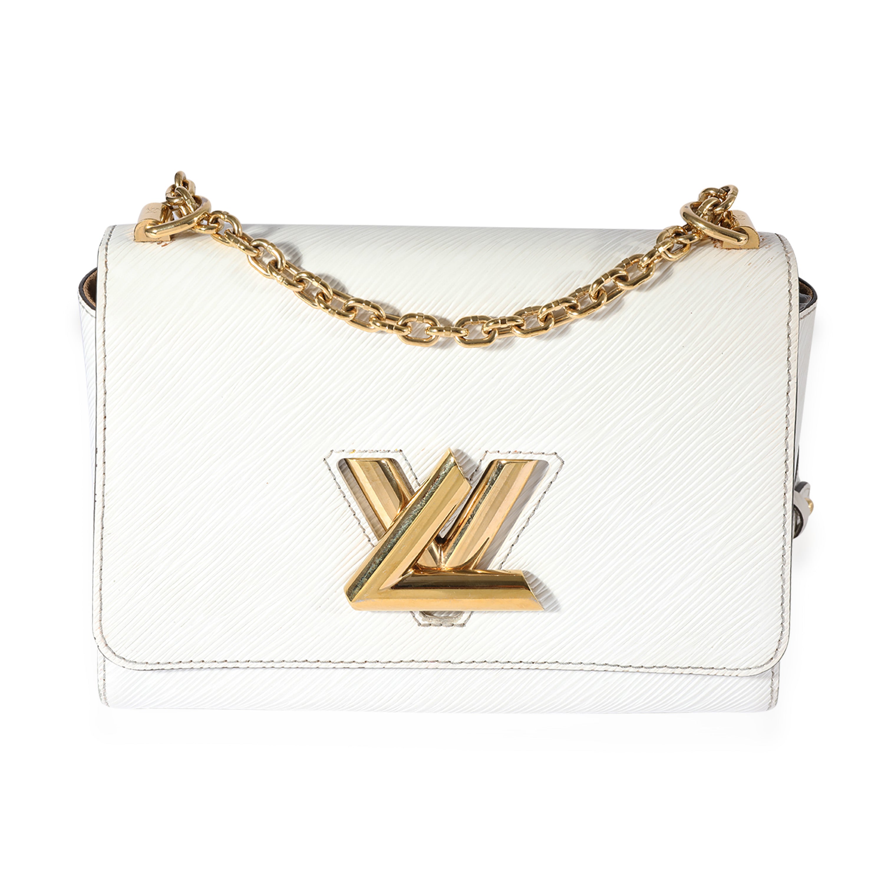 Louis Vuitton Louis Vuitton White Epi Twist MM