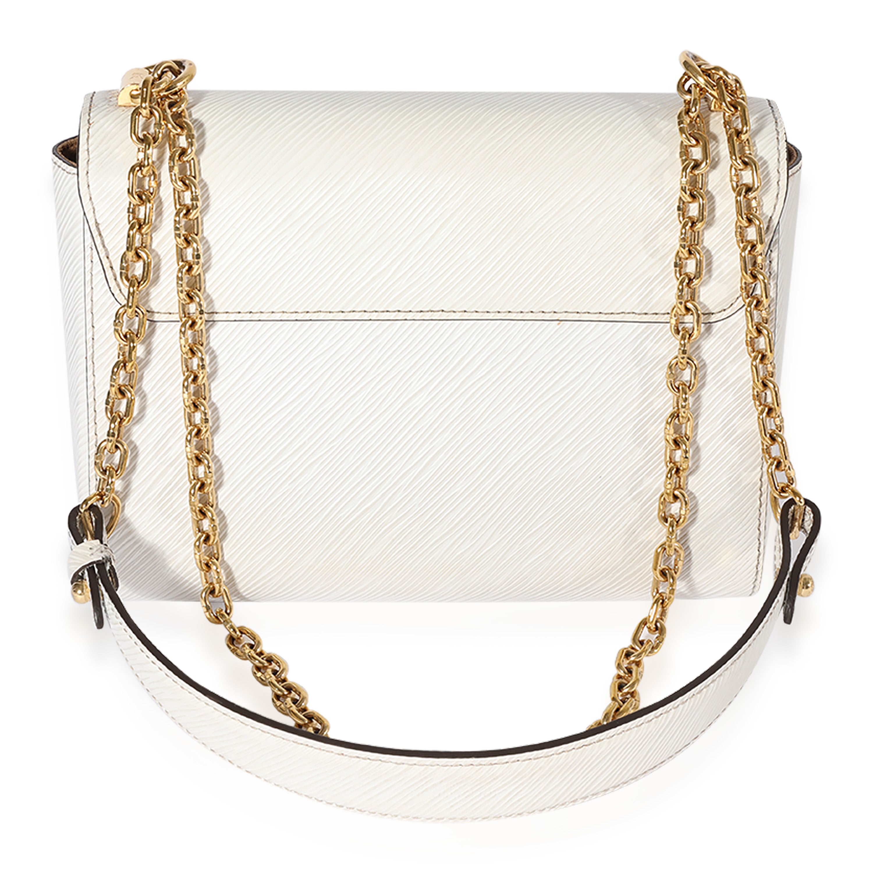 Louis Vuitton Louis Vuitton White Epi Twist MM