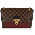 Louis Vuitton Louis Vuitton Damier Ebene & Bordeaux Taurillon Vavin PM