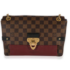 Louis Vuitton Louis Vuitton Damier Ebene & Bordeaux Taurillon Vavin PM