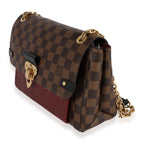 Louis Vuitton Louis Vuitton Damier Ebene & Bordeaux Taurillon Vavin PM